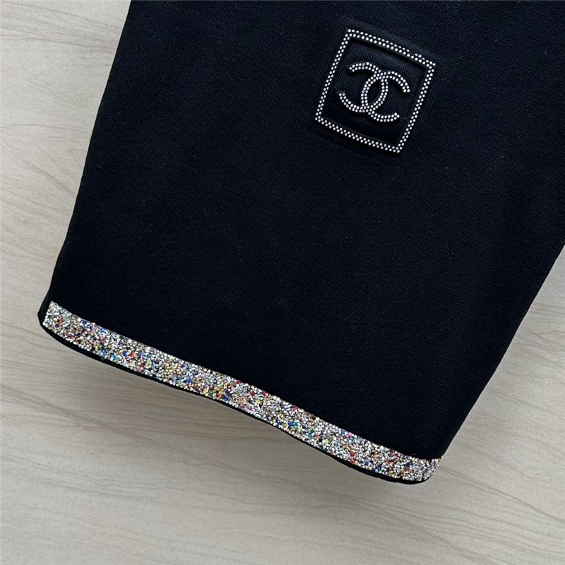 ch**el hot D1am0nd hem knitted vest top replica clothing