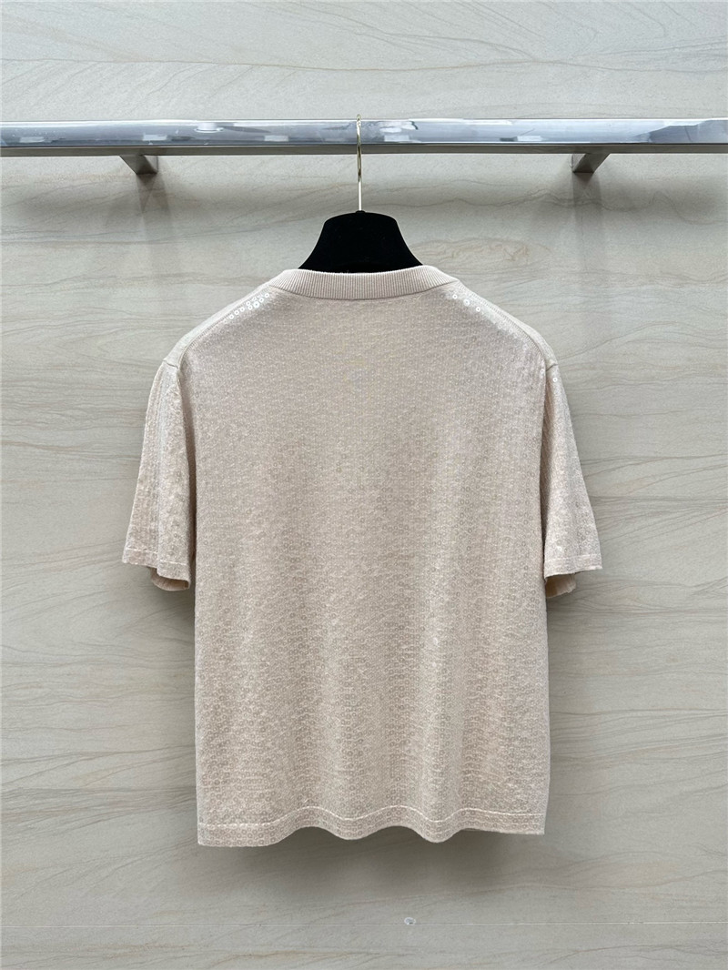 BC sequined silk wool top replica clothing sites