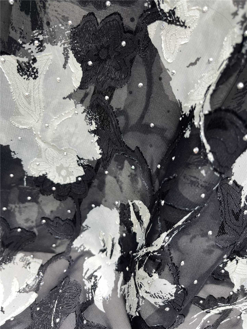 Y51 jacquard rhinestone shirt replica d&g clothing