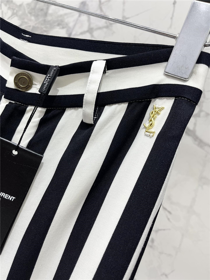 Y51 popular striped pants replica designer clothes
