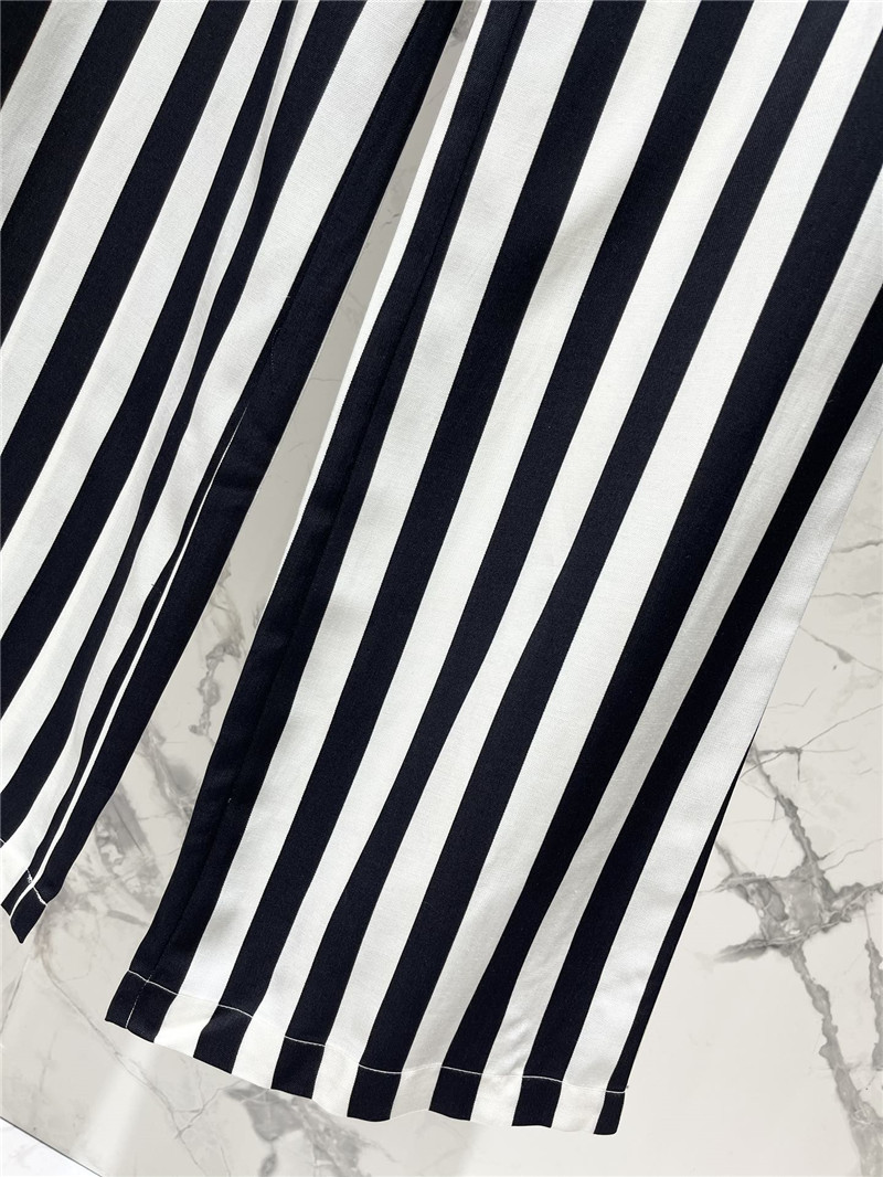 Y51 popular striped pants replica designer clothes
