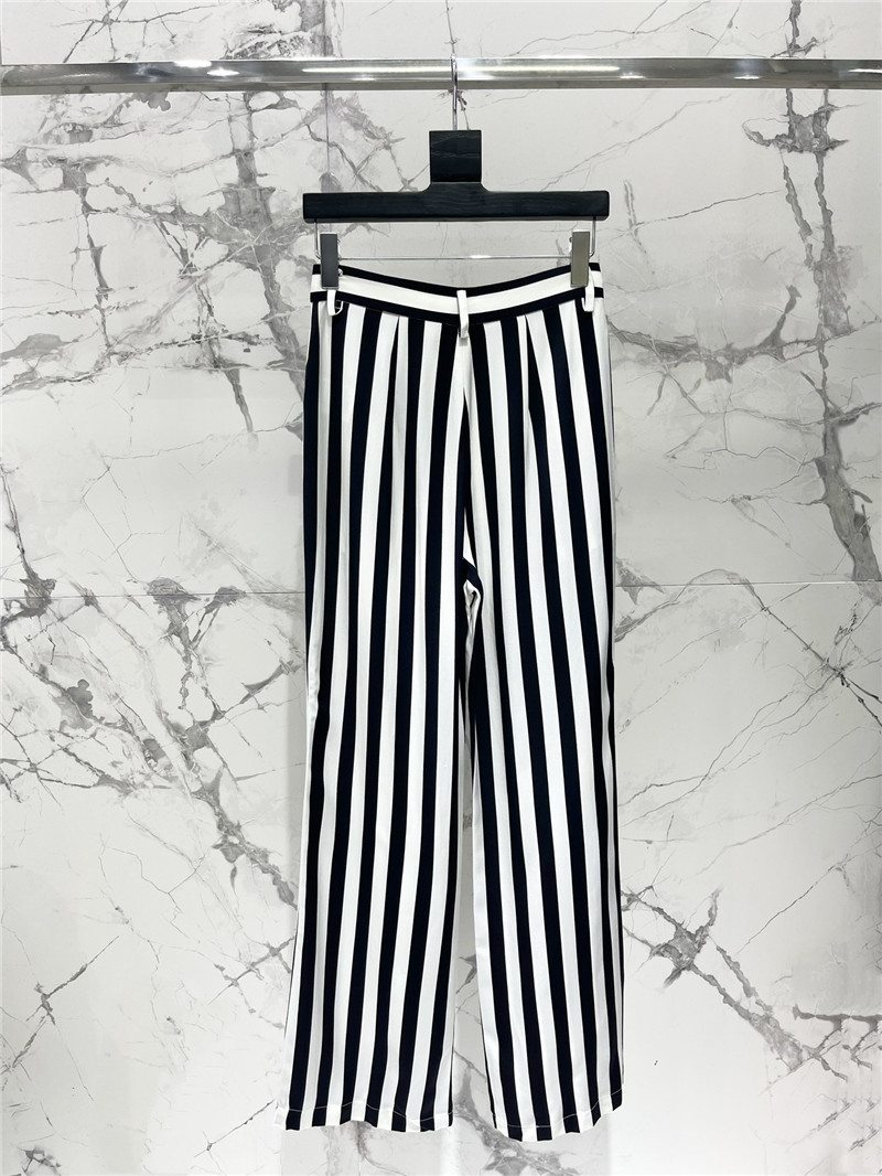 Y51 popular striped pants replica designer clothes
