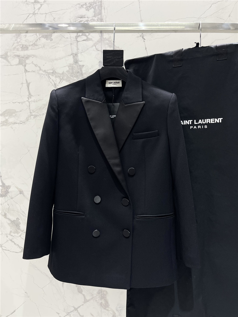 Y51 patchwork acetate smoking suit replica clothing