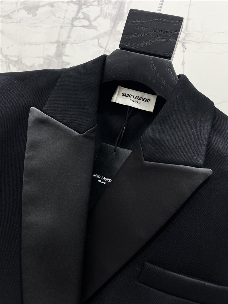 Y51 patchwork acetate smoking suit replica clothing