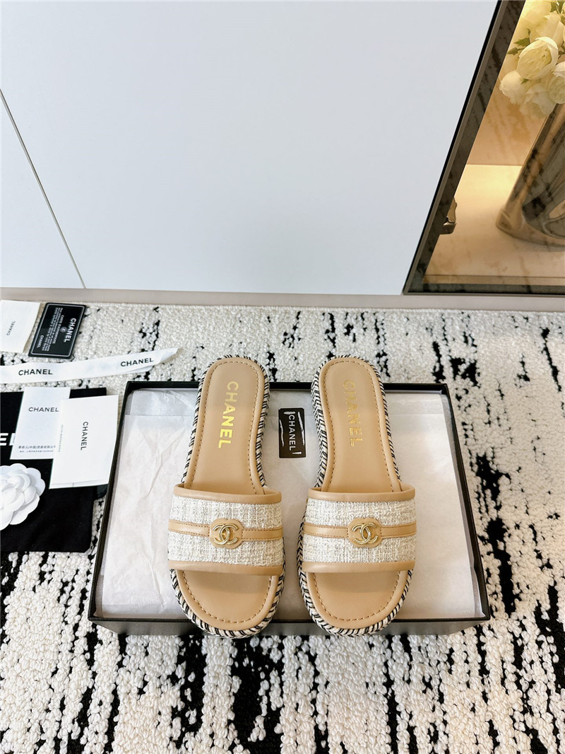 ch**el velcro lazy slippers Marg*e1a replica shoes