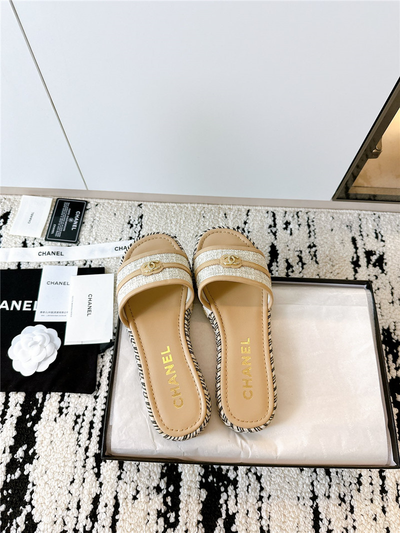 ch**el velcro lazy slippers Marg*e1a replica shoes