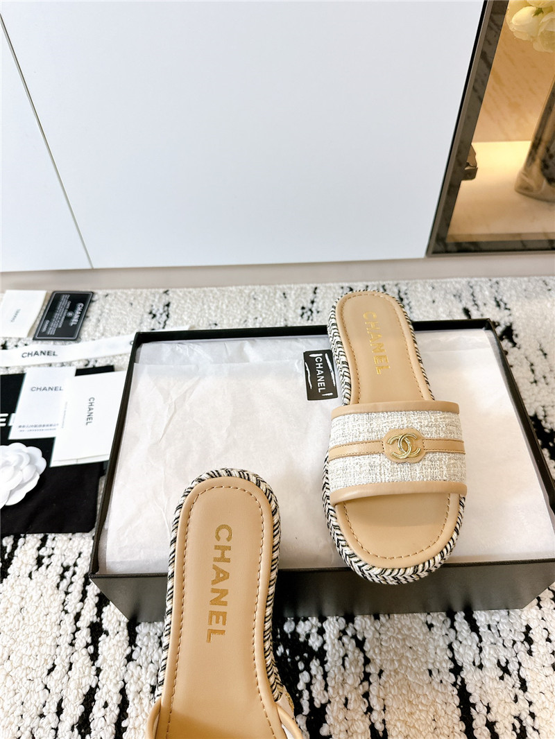 ch**el velcro lazy slippers Marg*e1a replica shoes