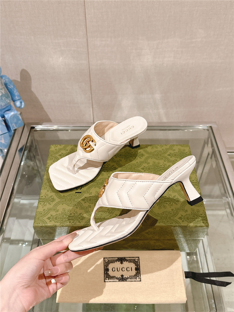 Gvc*1 gg 55mm matelassé mules