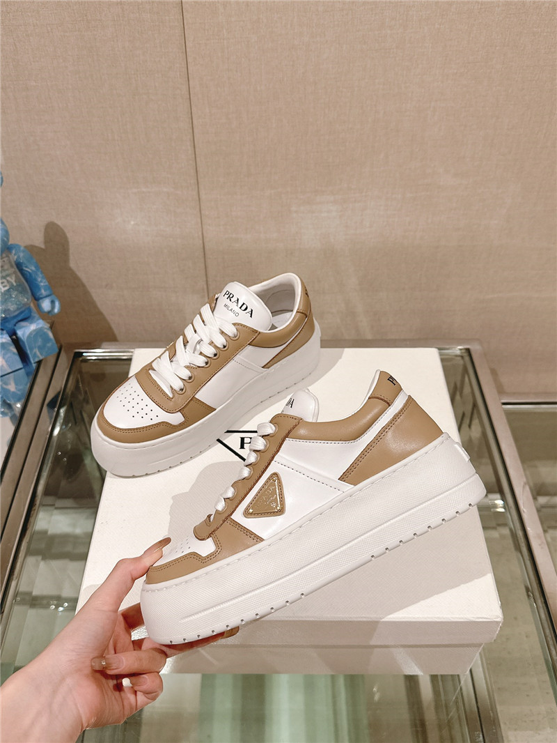 Pra*a lace-up platform sneakers