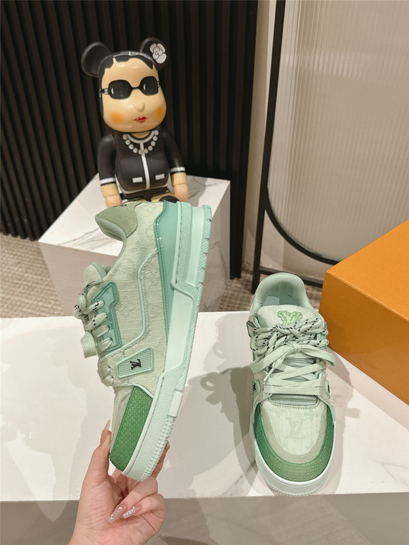 l0vis Vvtt0n lv trainer sneakers green for women