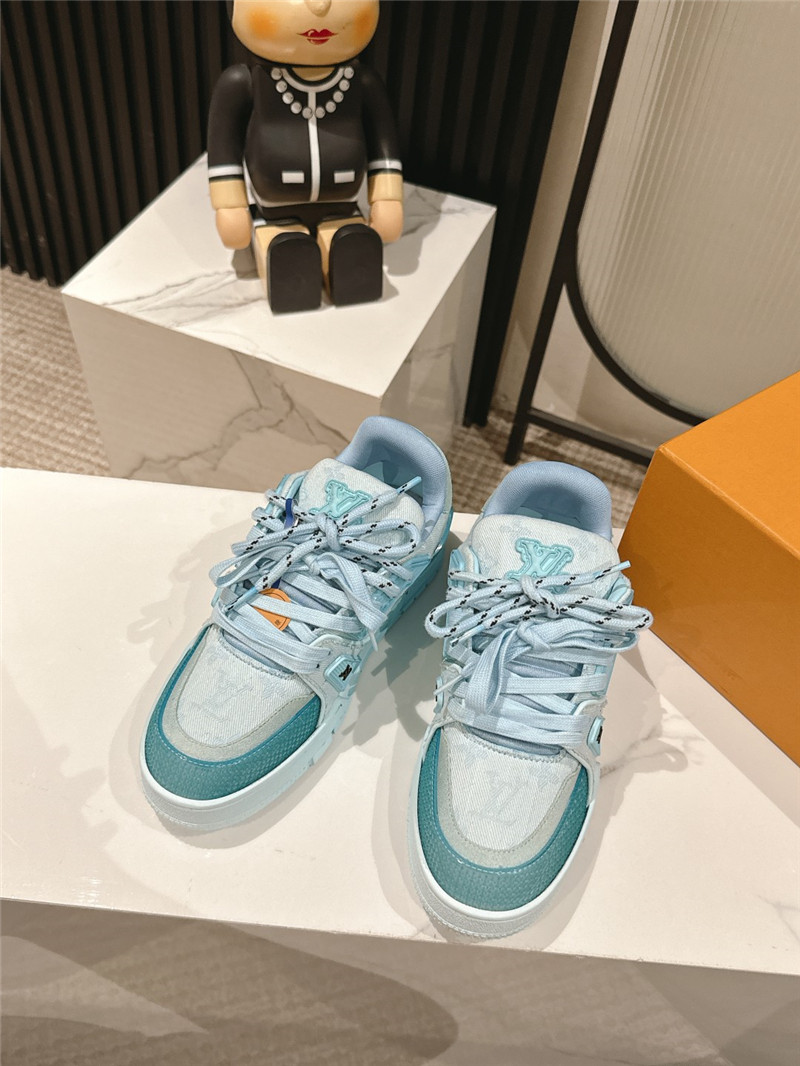 l0vis Vvtt0n lv trainer sneakers blue for women
