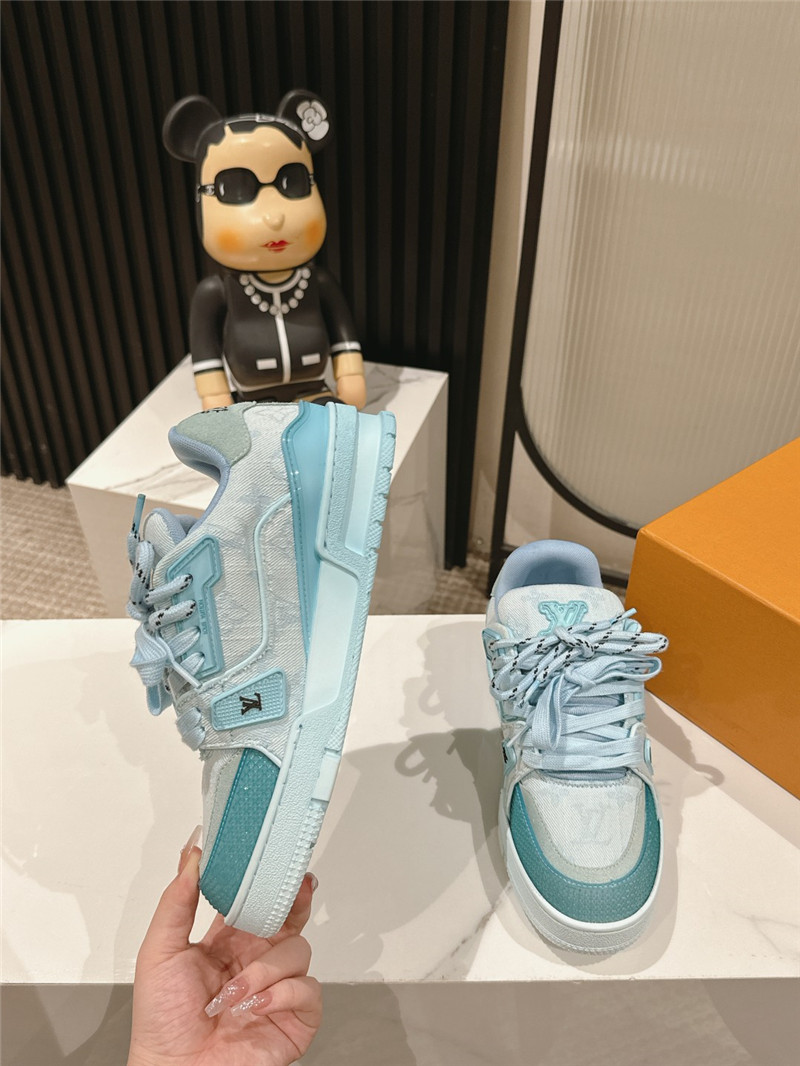 l0vis Vvtt0n lv trainer sneakers blue for women