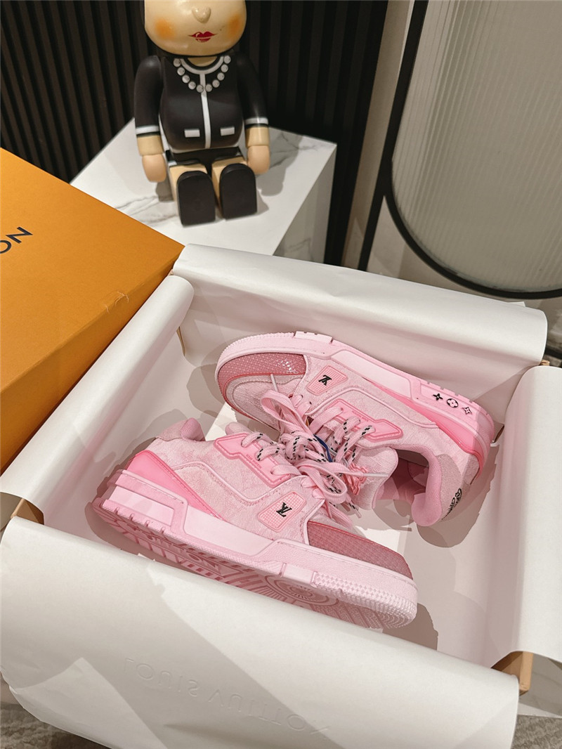l0vis Vvtt0n lv trainer sneakers pink for women
