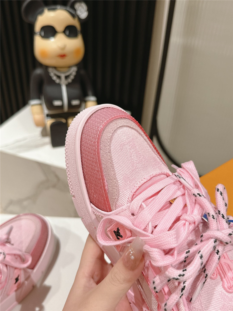 l0vis Vvtt0n lv trainer sneakers pink for women