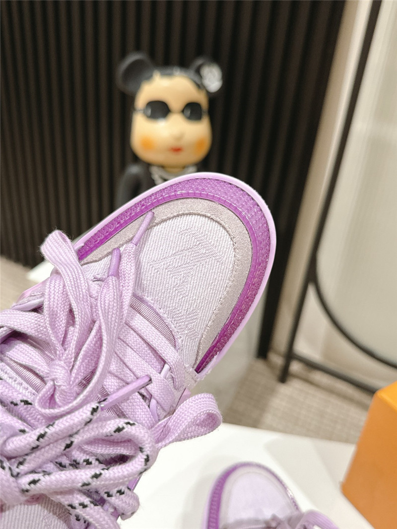 Louis Vuitton LV Trainer Sneakers Purple for Women