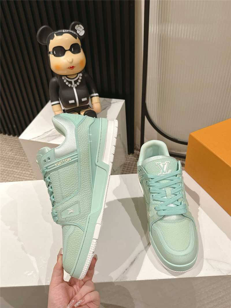 l0vis Vvtt0n lv trainer sneakers light green for women