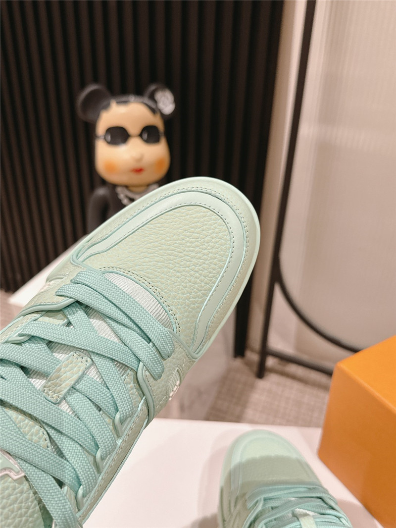 l0vis Vvtt0n lv trainer sneakers light green for women