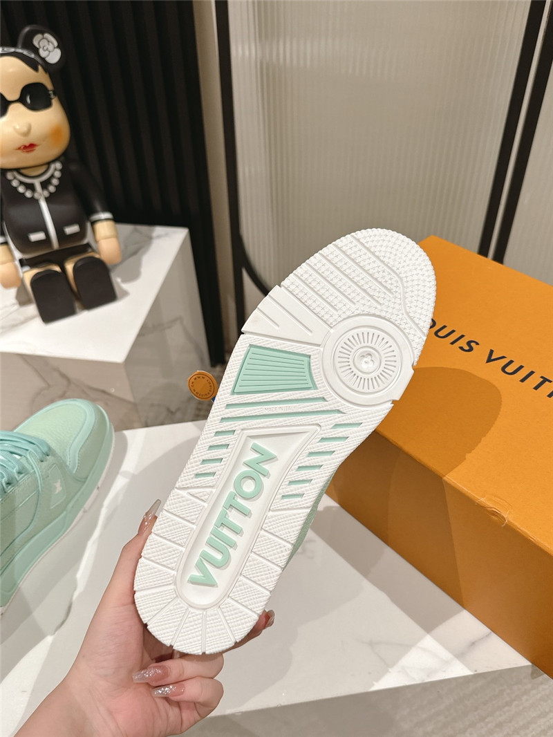 l0vis Vvtt0n lv trainer sneakers light green for women