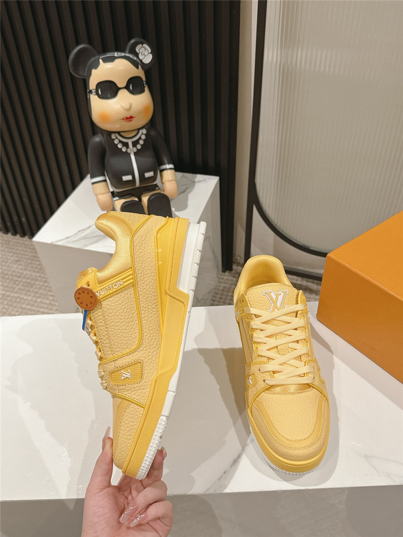 l0vis Vvtt0n lv trainer sneakers yellow for women