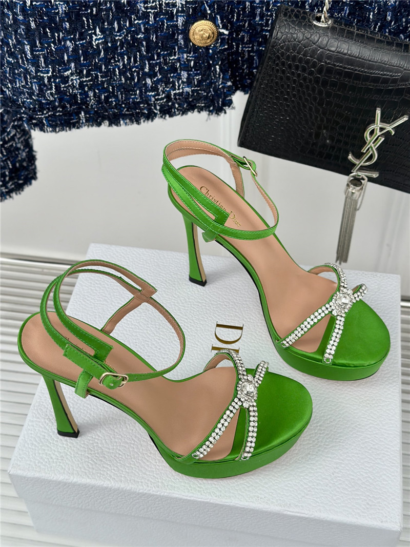 dior chain platform high heel sandals replica shoes