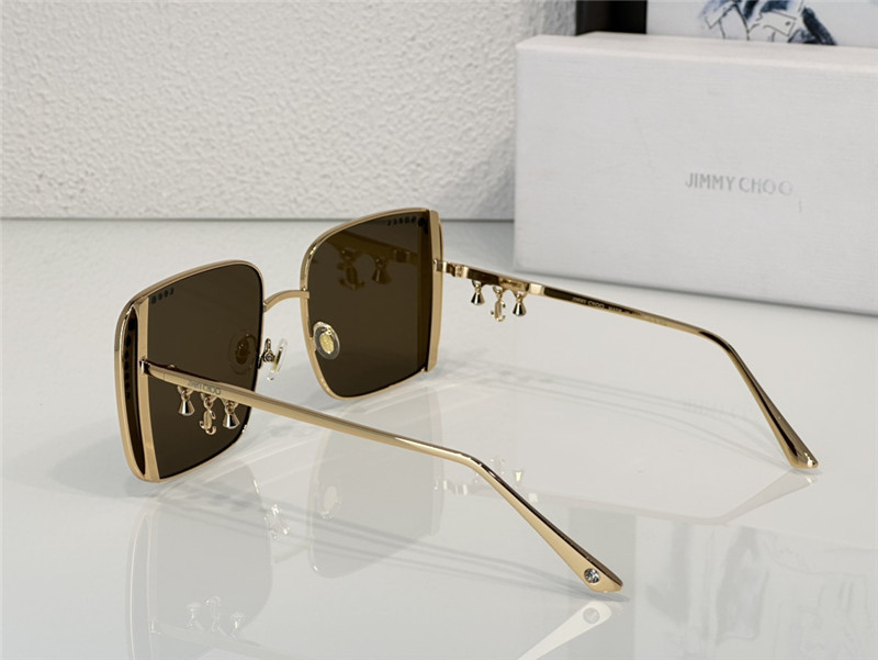 j1m*y ch00 square D1am0nd pendant sunglasses