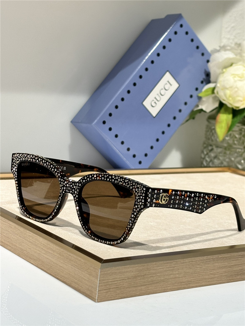 Gucci starry square sunglasses