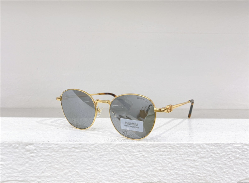 miumiu retro round sunglasses