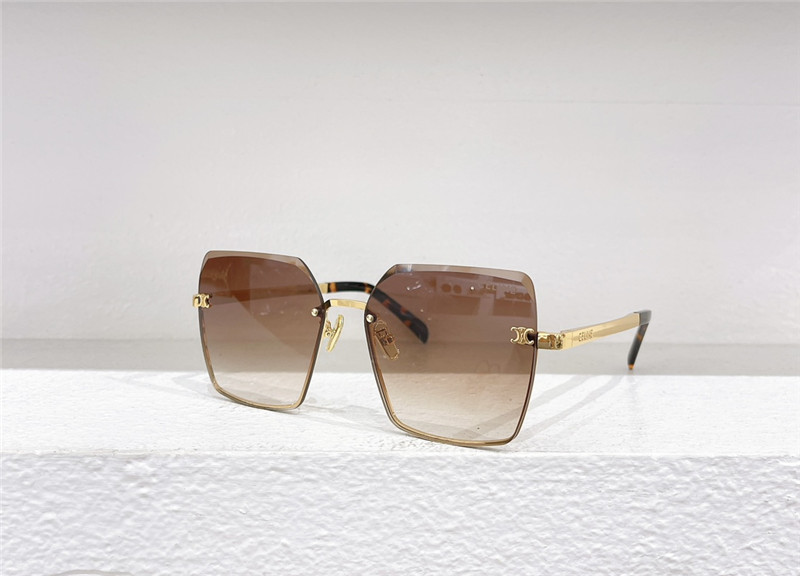 Ce1i*e rimless square sunglasses