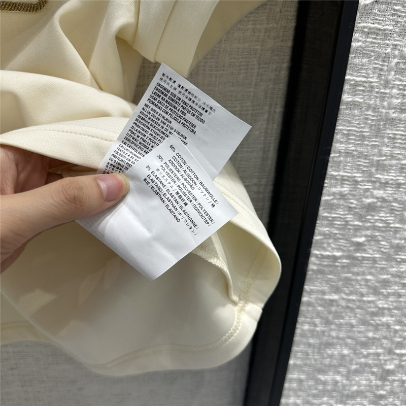 Miu Miu Off-white Short-sleeved Polo Shirt Set