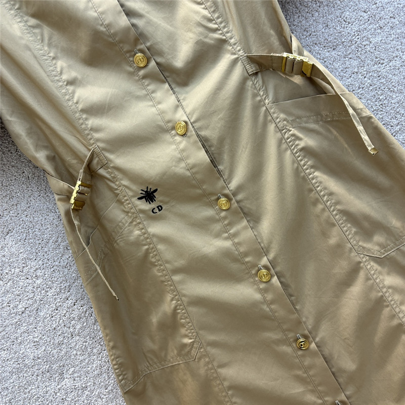 D10r short sleeve button dress replica clothes