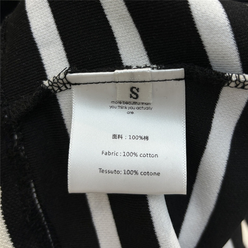 prada triangle logo decorative striped suit replica d&g clothing