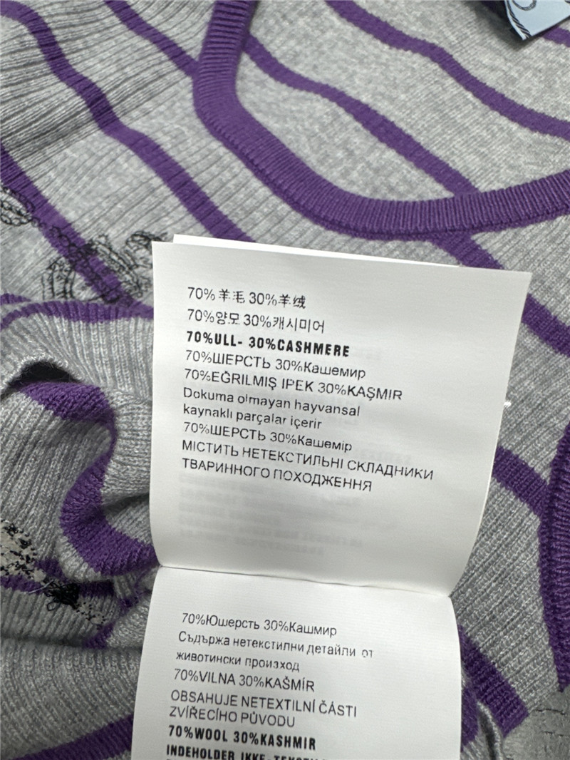 Pra*a striped knitted vest cheap replica designer clothes