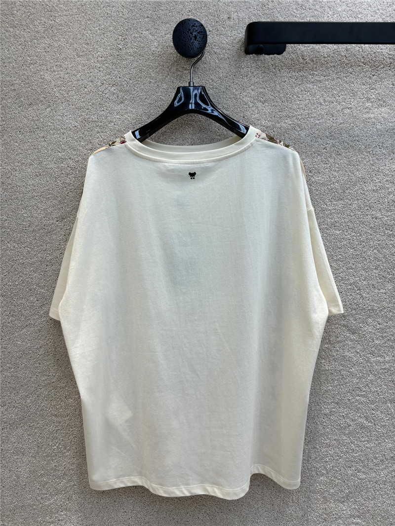 Vanitoo floral print T-shirt replica d&g clothing