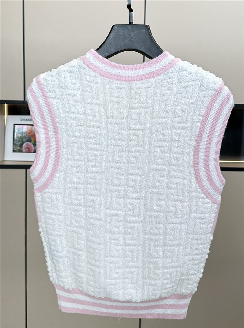 Balmain new monogram vest replica clothing sites