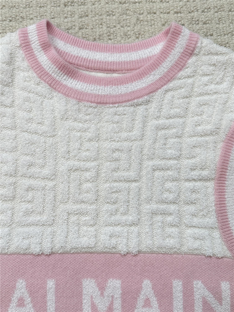 Balmain new monogram vest replica clothing sites