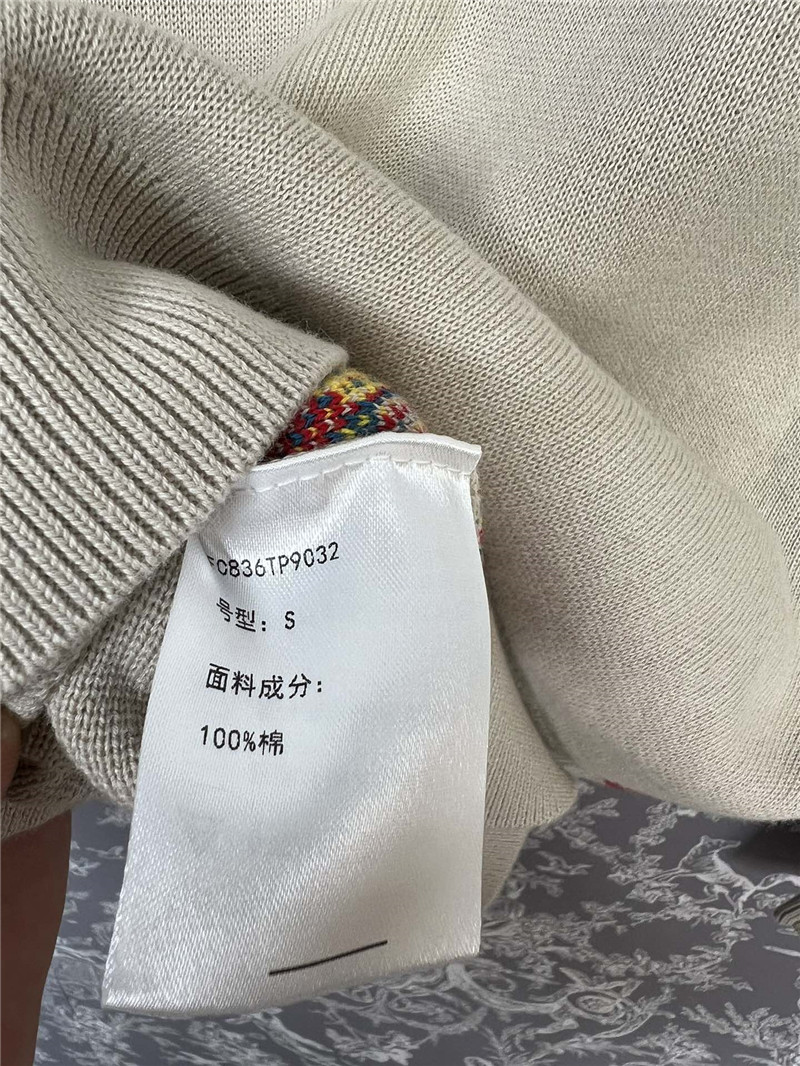 Prada Argyle Knit Wool Polo Shirt