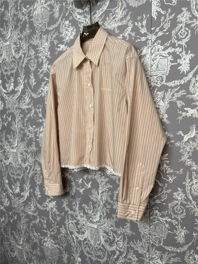 M1um1u new short shirt replica d&g clothing