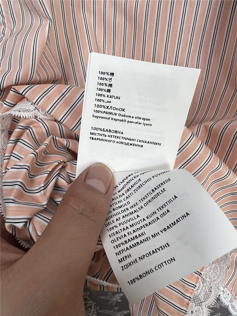 M1um1u new short shirt replica d&g clothing