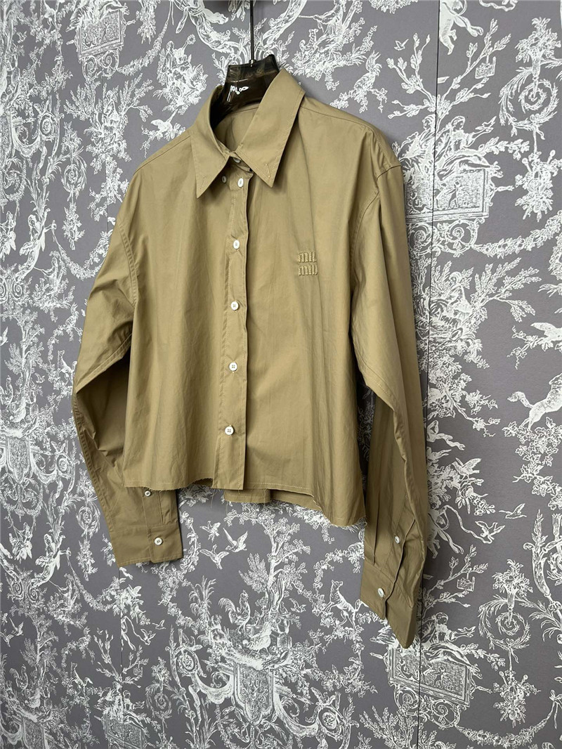 M1um1u new short shirt replica d&g clothing