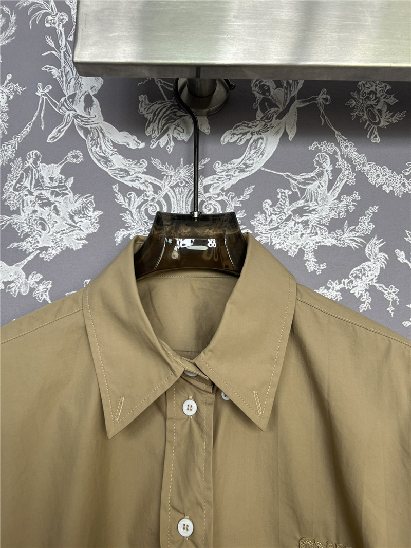 M1um1u new short shirt replica d&g clothing