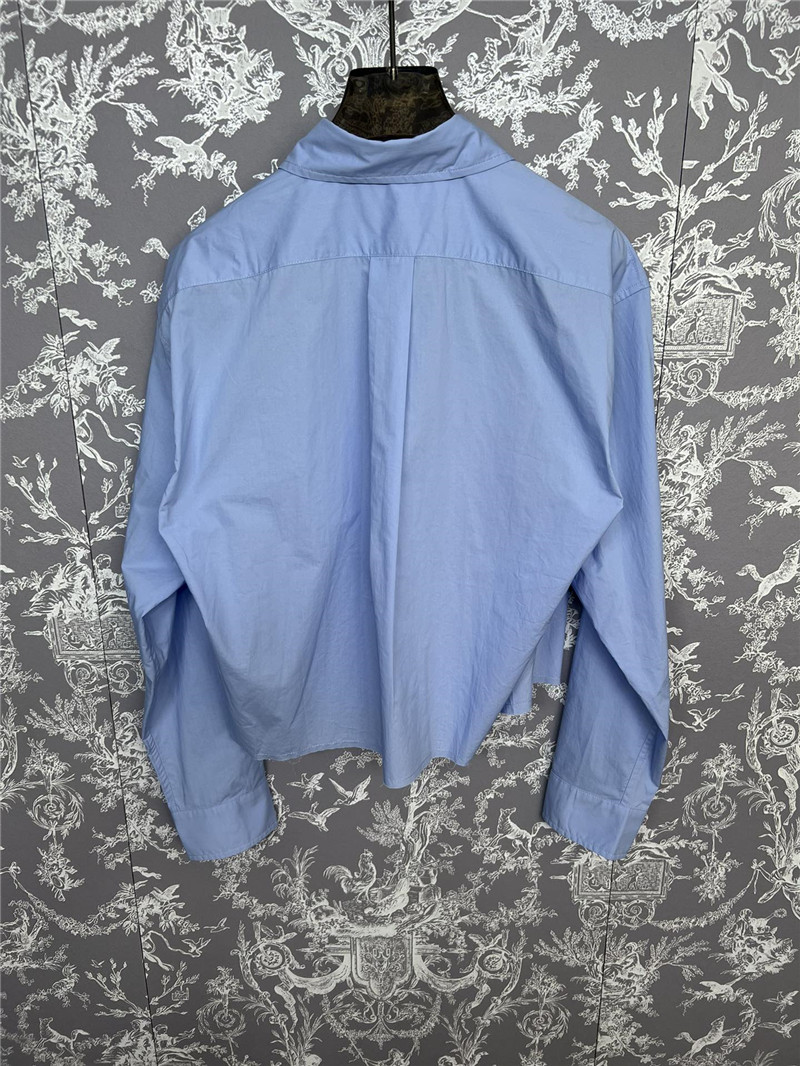 M1um1u new short shirt replica d&g clothing