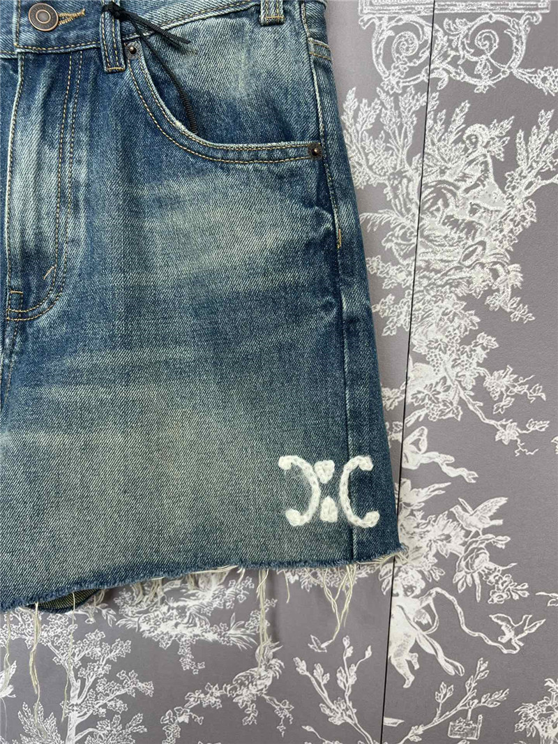 Ce1i*e denim shorts replica d&g clothing