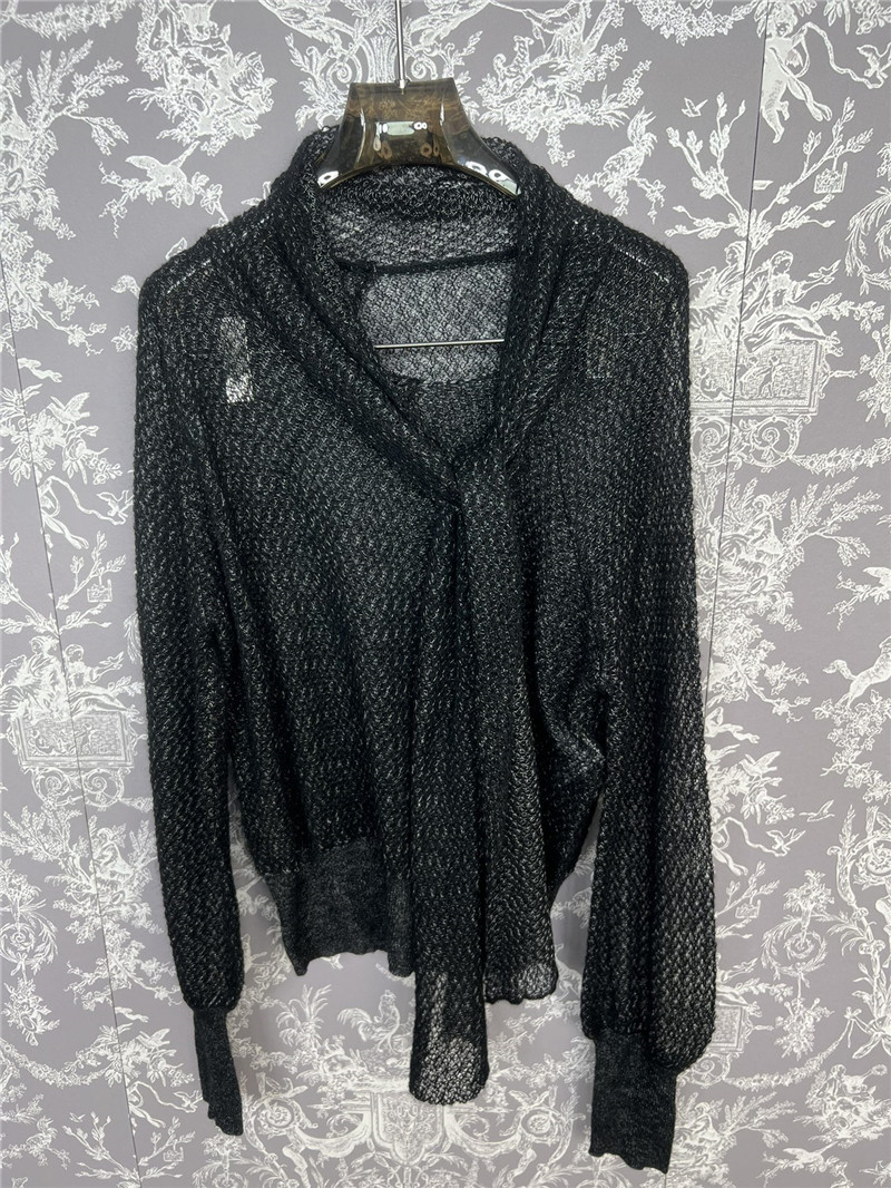 D10r knitted ribbon top replicas clothes