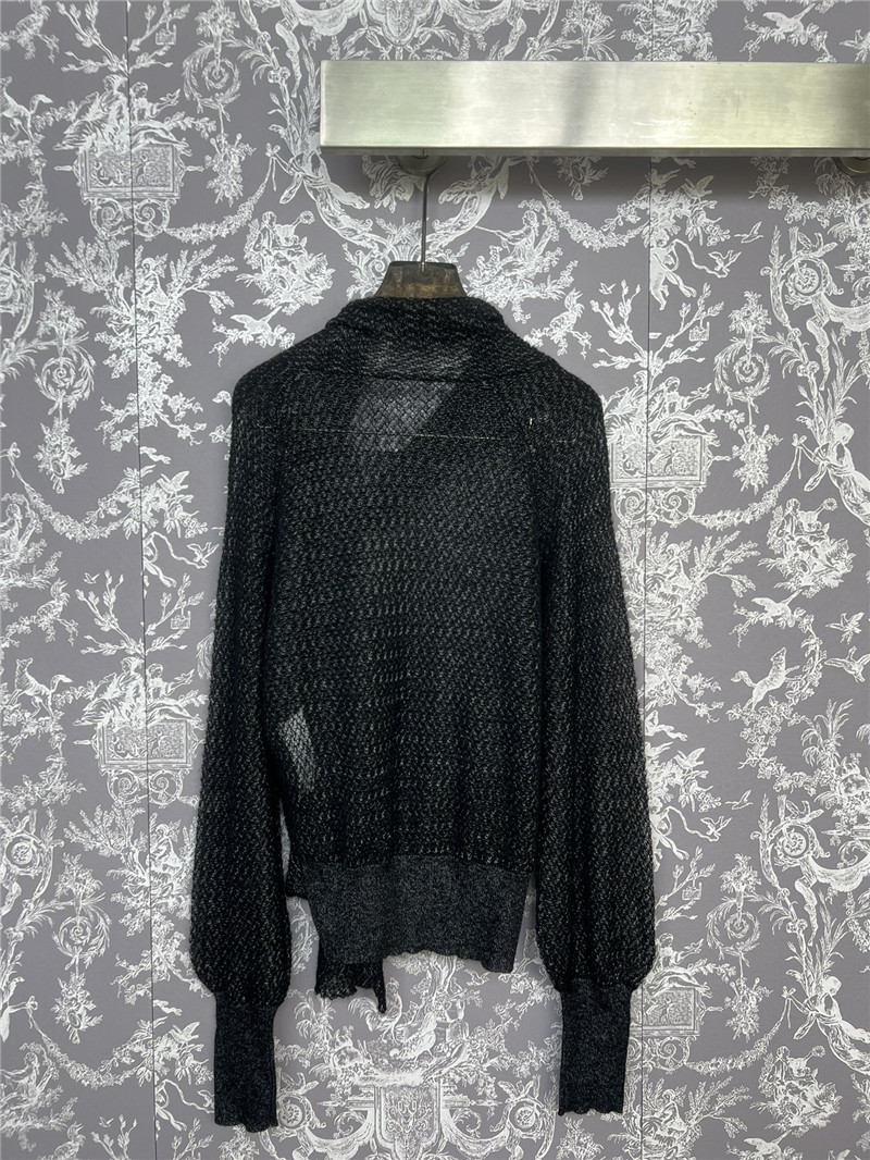 D10r knitted ribbon top replicas clothes