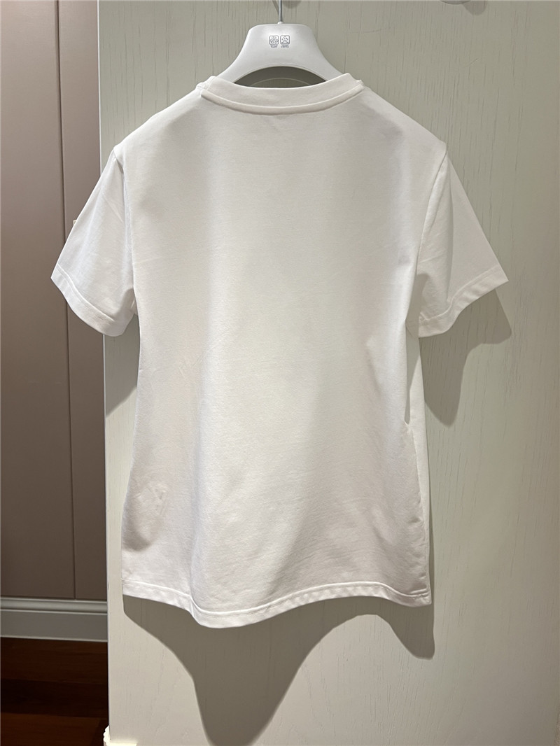 Moncler beaded collar t-shirt replica designer clothes