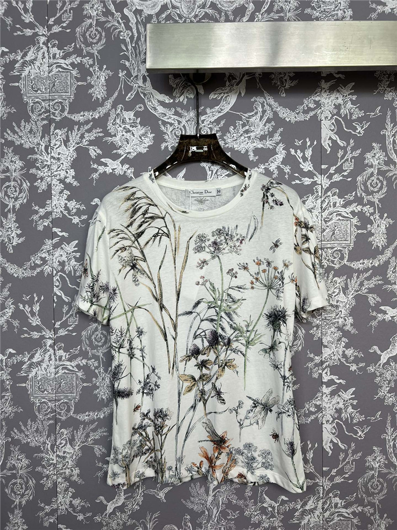 D10r new floral t-shirt replicas clothes