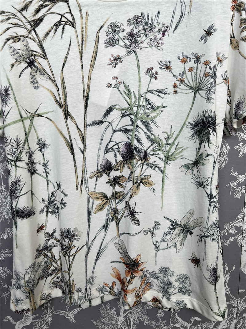 D10r new floral t-shirt replicas clothes