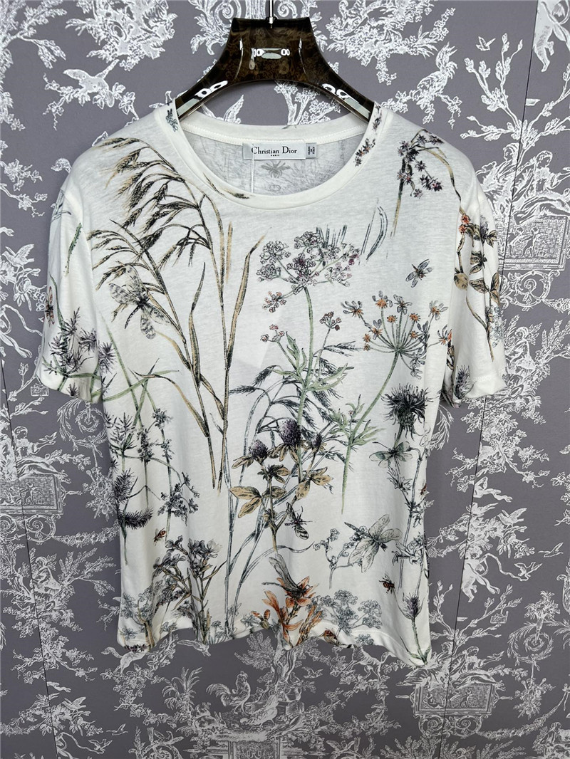 D10r new floral t-shirt replicas clothes