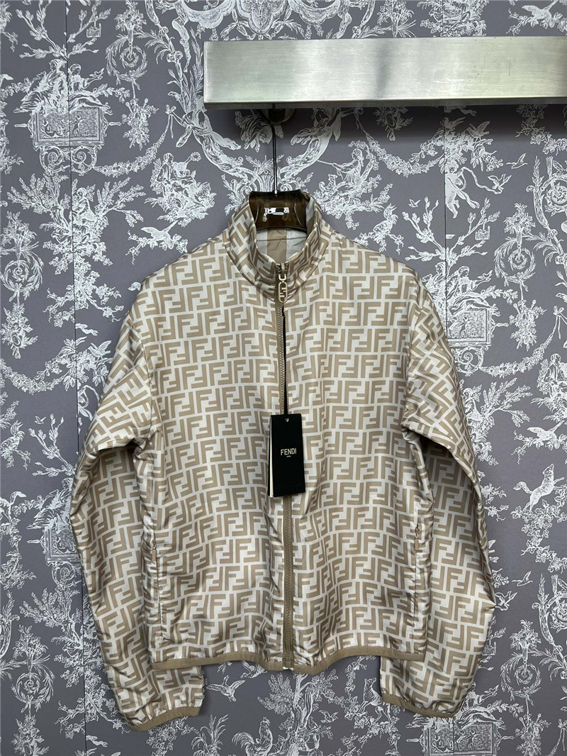 Fendi new zipper windbreaker replica clothes