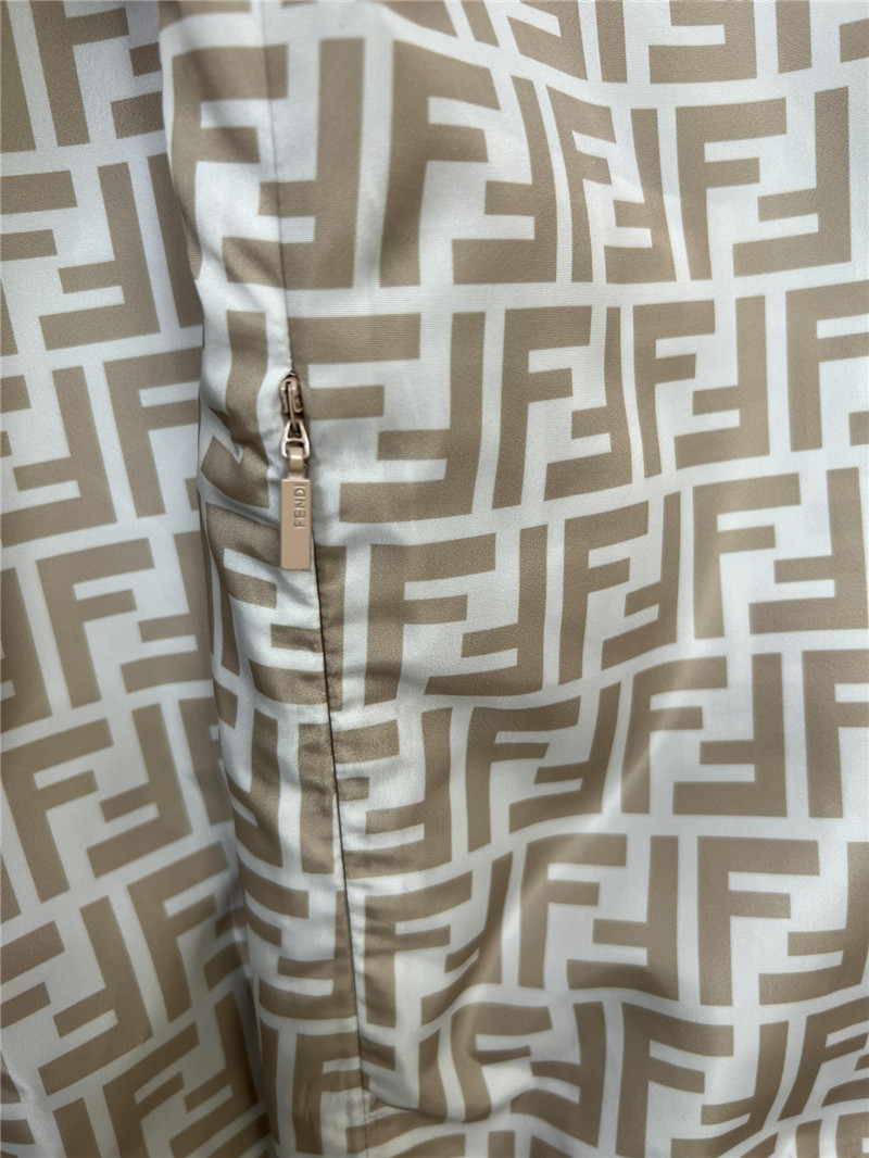 F**di new zipper windbreaker replica clothes